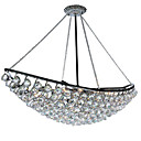 luz de teto cristal com 6 luzes