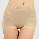 Cotton Waist Control Shaping Panties With Embroidery(More Colors)