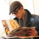 Vintage PU Leather Peak Cap