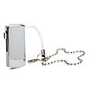 2gb a fogli mobili in stile flash drive usb portachiavi (argento)
