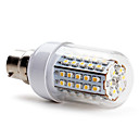 B22 66x3528 SMD 3.5W 430LM 2800-3200K Warm White Light LED Corn Bulb (220-240V)