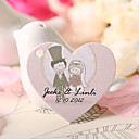 Personalized Heart Shaped Favor Tag - Lovers (Set of 60)