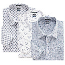 heren katoenen shirt met lange mouw
