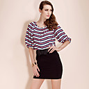 TS Loose Strips Blouse Shirt