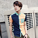 magere mannen naaien casual t-shirt