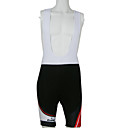 poliéster kooplus de homens de bicicleta de 80% e 20% lycra 1/2 calções bib