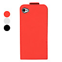 Case de Pele Clássica para iPhone 4 e 4S (Preta)