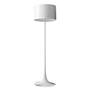 Luz chão 40w em branco electroplate acabamento