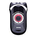 220-240v usb ricaricabile sistema flottante dual head viaggiare dimensioni rotativo rasoio Povos pq7536