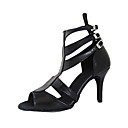 Customized Women's Real Leather T-Strap Latin / Ballroom Dance Performance Shoes (More Colors)