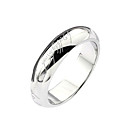 Anillo de Compromiso de Titanio en Plateado Brillante