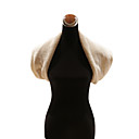 Elegant White Faux Fur Wedding / Special Occasion Scarf / Wrap