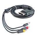 180cm AV-kabel met magnetische ring voor xbox 360