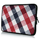 Plaid Pattern Neoprene Laptop Sleeve Case for 10-15" iPad MacBook Dell HP Acer Samsung