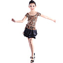 Dancewear Viscose Latin Dance Outfits For Children