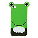 Cartoon Frog Pattern Hard Case for iPhone 4 and 4S (Green)