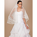 1 yema del dedo capa velo longitud de la boda (ts015)