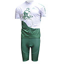 OQsport-Mens 'maniche corte ciclismo Abiti Jersey (i Top 100% Poliestere, 80% poliestere e 20% Lycra pantaloni)