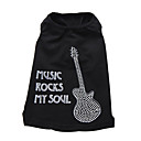 musica rocce la mia anima in cotone gilet per cani (XS-XL)
