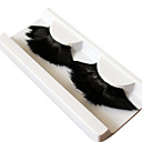 Black Feather False Eyelashes