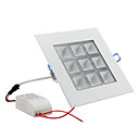 9W 900-1000LM 6000-6500K Natural White Light Ceiling Lamp LED Bulb (85-265V)