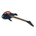 Derulo - Professional British Flag Design Stratocaster Electric Guitar with Bag/Strap/Picks/Cable/Whammy Bar
