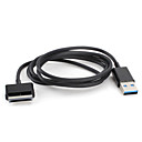 de données USB Sync Charger câble pour Asus EeePad Transformer TF101 (noir)