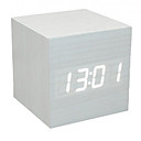 Voice Control LED Cube Led Alarm Clock