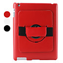 Simple Style Case with PU Leather Hand Grip for iPad 3 & iPad 4 (Assorted Colors)