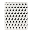 Leather case with clubs pattern for iPad2 and the New iPad
