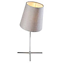 25W Comtemporary 1 - Light Fabric Table Light with Iron Stand
