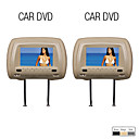7 pollici schermo digitale poggiatesta lettore dvd con tv, gioco (1 coppia)