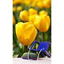Yellow Floral Nature Mural