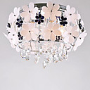 Mont Métal contemporain encastré avec 5 lumières en aluminium Floral Design