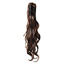 Claw Clip Chestnut Brown Long Curly Ponytails Hair Pieces-3 Colors Available