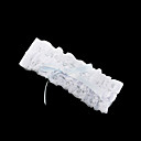 Laço com bowknot / Imitação Garter casamento Pérola