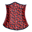Raso con jacquard Busk sin tirantes de cierre frontal Corsets Fajas