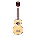 ELLA - (UK-213SSS) Todo sólida Spruce Ukulele Soprano con bolsa