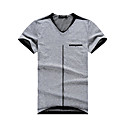 Männer Slim V-Neck T-Shirt