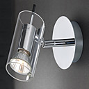 50W Contemporary Stainless Steel Wall Light with 1 Lights in GU10 Bulb Base