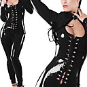 Stretch Catsuit Kostuum van Halloween Bodysuit Wetlook Suit (1stuks)