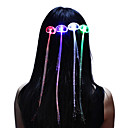 LED Fiber Optic Light-Up Hair Barrette (Assorted Colors)