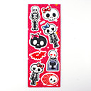 Halloween 3D Favor Stickers – Cute Monster