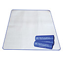 Extérieur résistant à l'humidité Couverture de pique-nique Camping Mat Argent (200x150)