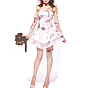 Sexy Espírito Noiva Cadáver casamento Adulto Halloween Costume (4pieces)