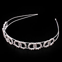 Aleación preciosa con diamantes de imitación es Diademas Mujeres