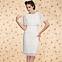 ts robe vintage en dentelle châle