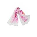 Tulle elegante Com Flor Cachecol ocasião de impressão especial