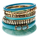 Muti-ring Colourful Lega Bracciale Grain (Sette Bracciali a Set)