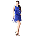 Dancewear Cotton and Polyester with Tassels Latin Dance Top and Bottom For Ladies More Colors